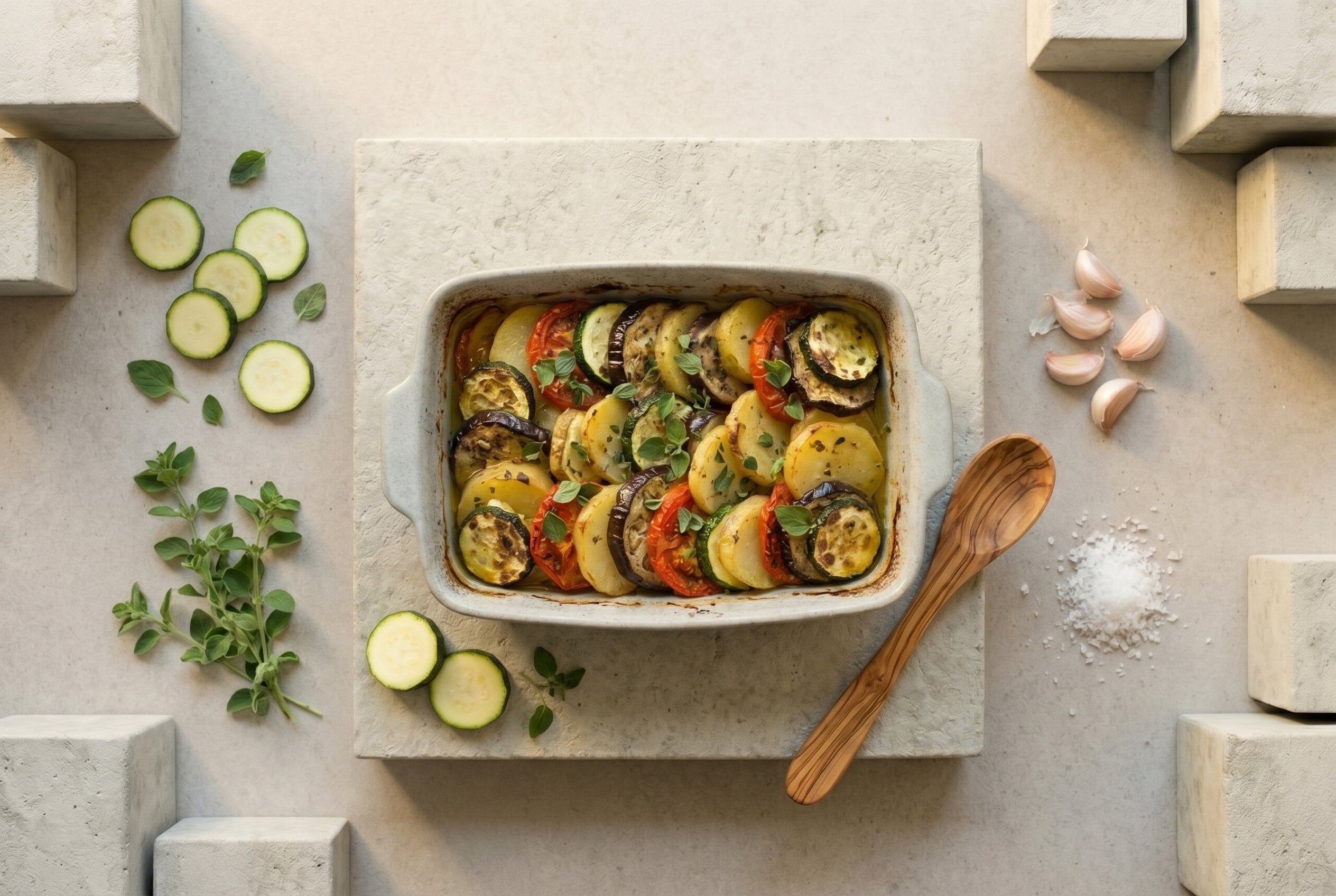 Briam — Mediterraner Gemüseauflauf