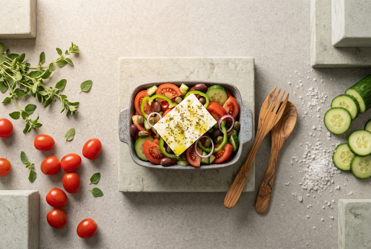 Griechischer Salat (Choriatiki)